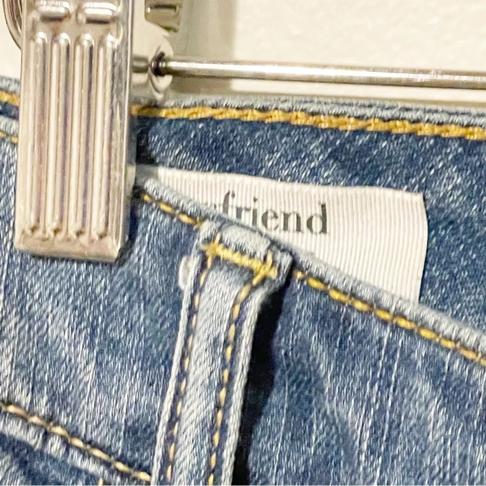 Torrid Plus Size 22 Boyfriend Fit Raw‎ Hem Medium Wash Jeans